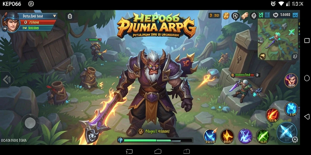 Screenshot gameplay KEPO66 dengan aksi bertarung yang mendebarkan.