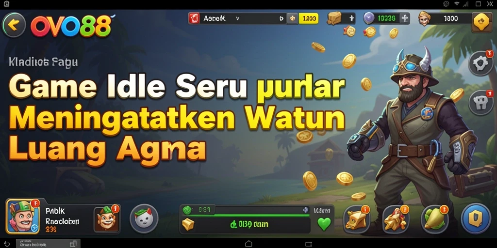 Screenshot OVO88 menampilkan gameplay Idle yang menarik dan seru.
