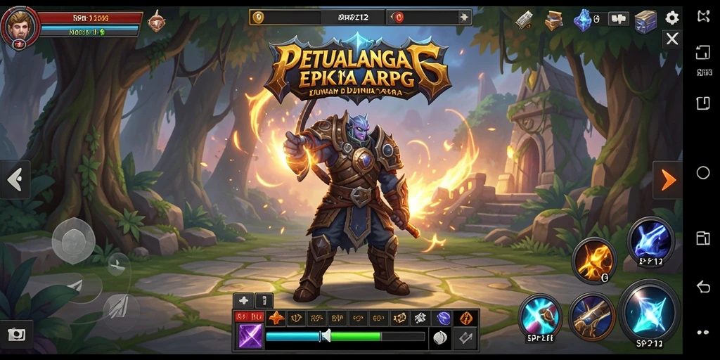 Tampilan gameplay SP212 yang mendebarkan dalam pertempuran ARPG.