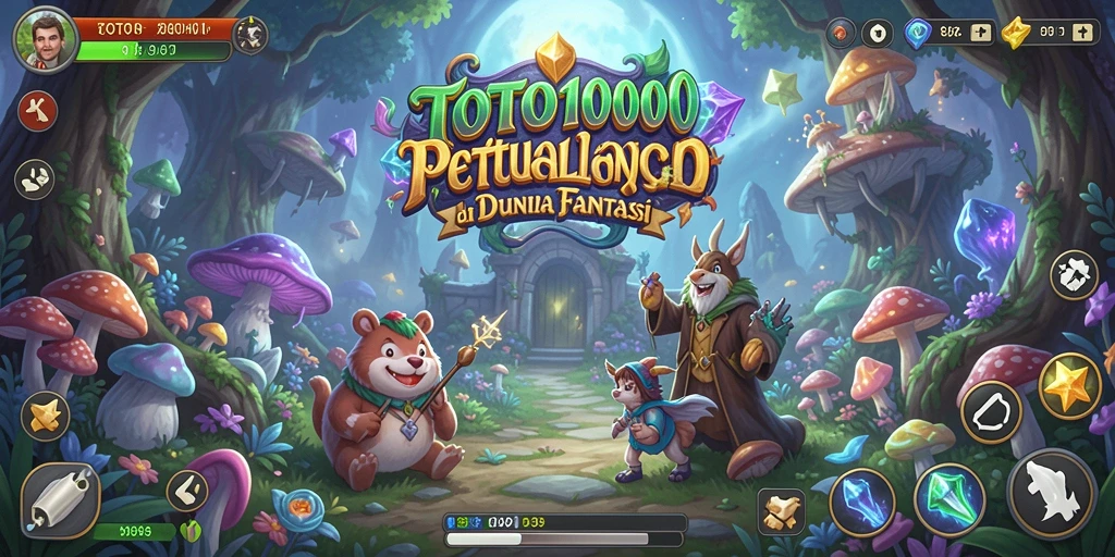 Screenshot gameplay TOTO1000 menunjukkan aksi mendebarkan dan eksplorasi yang mendalam.